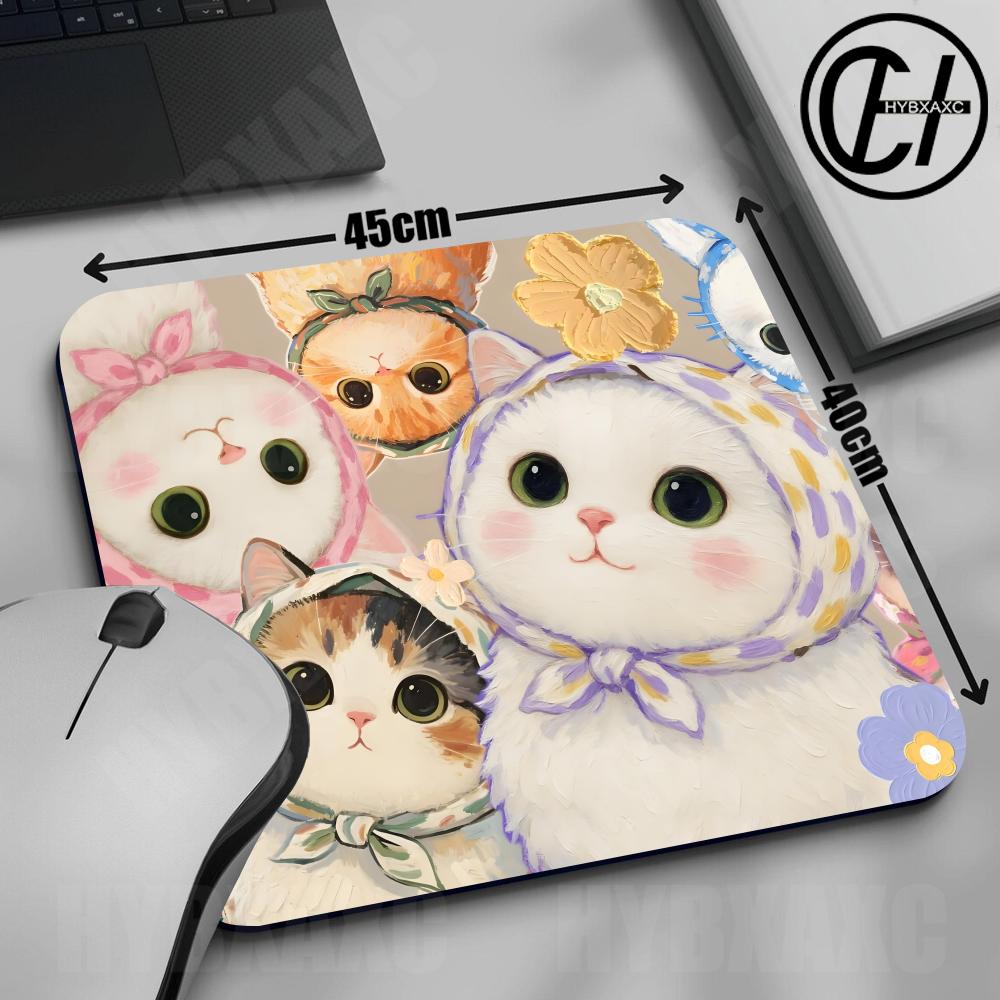 Multiplication Table Mat - Mouse Pad de Gato Kawaii Fofo,