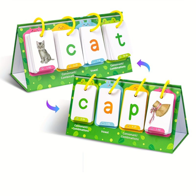 Sight Word Game - Aotblcer 129 peças jogo de construtor