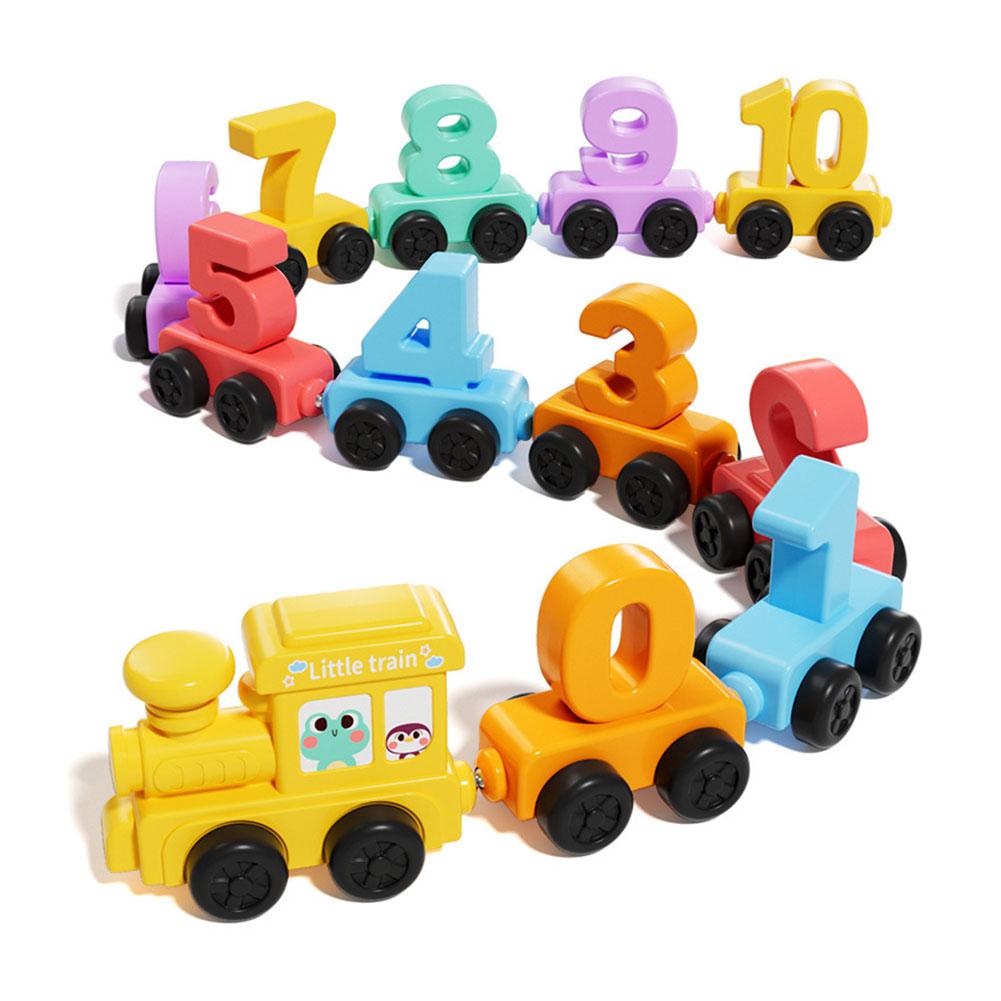 Kids Educational Gadget - Conjunto de Brinquedos Educativos Montessori Trem