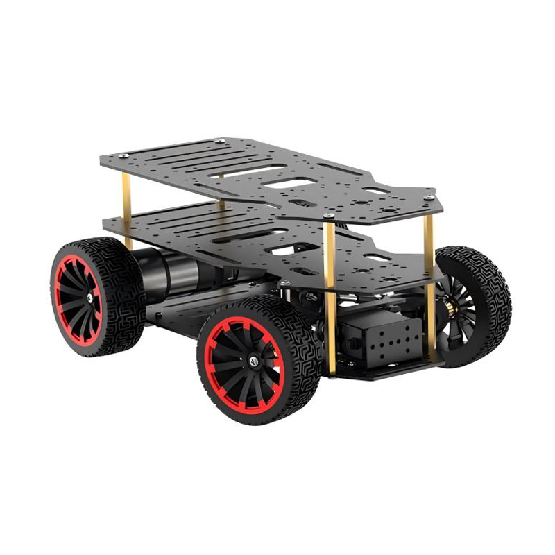 Coding Robot Toy - Kit programável 4WD Robot Car, Metal