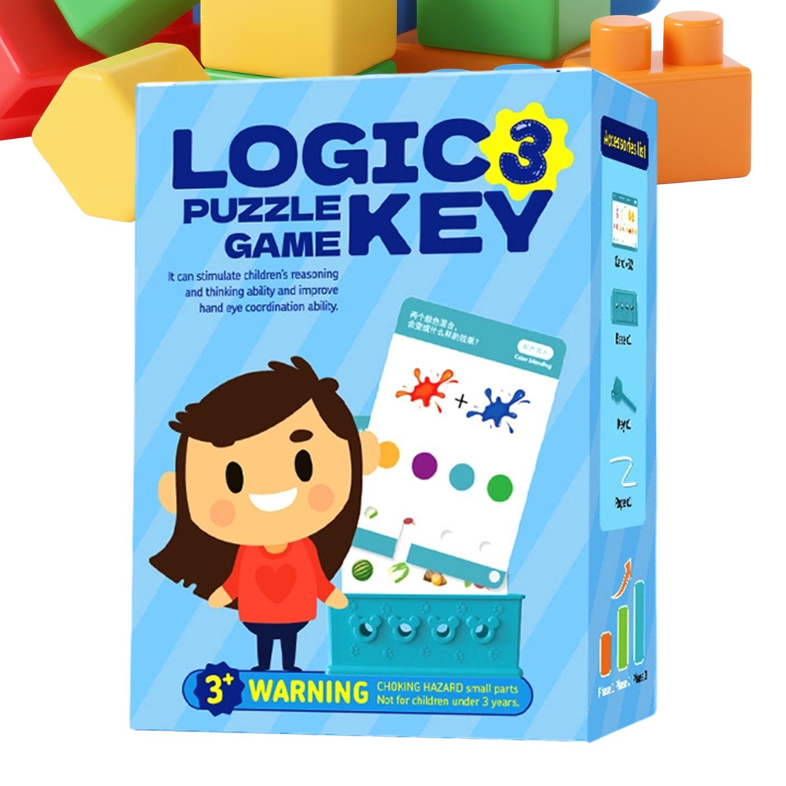 Jogo de Quebra-Cabeça Lógico p - Kids Educational Games Learn English avaliação e preço