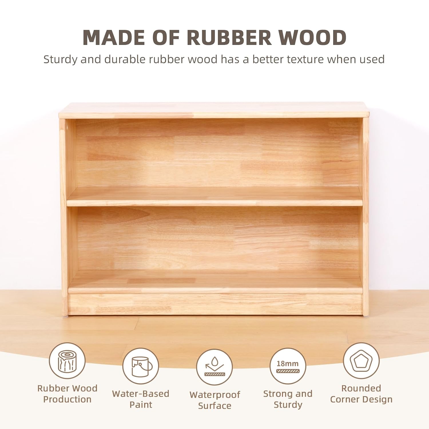 Prateleira Montessori de 2 Nív - Montessori Shelf Toy avaliação e preço