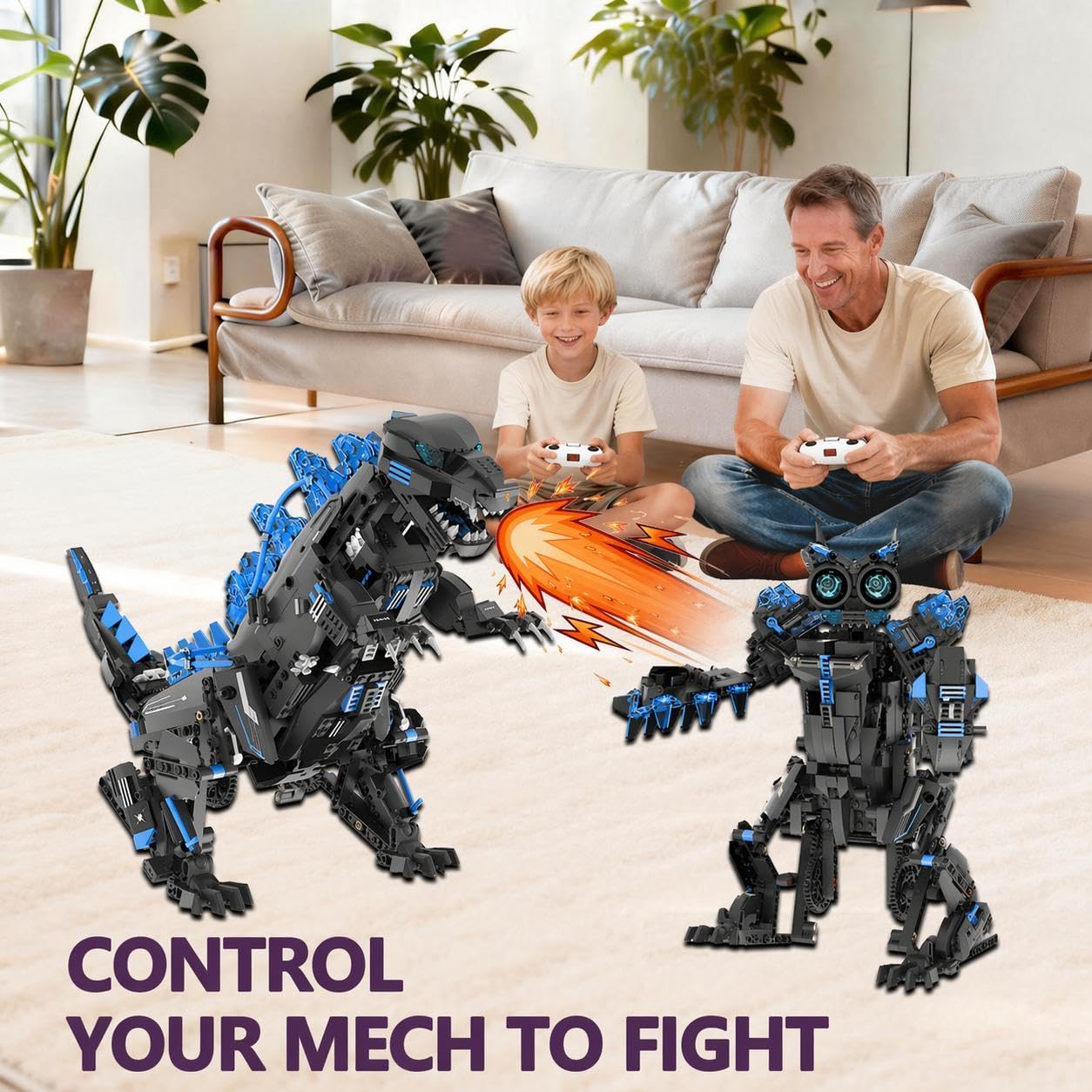 Kit de construção de robô dino - Coding Robot Toy avaliação e preço