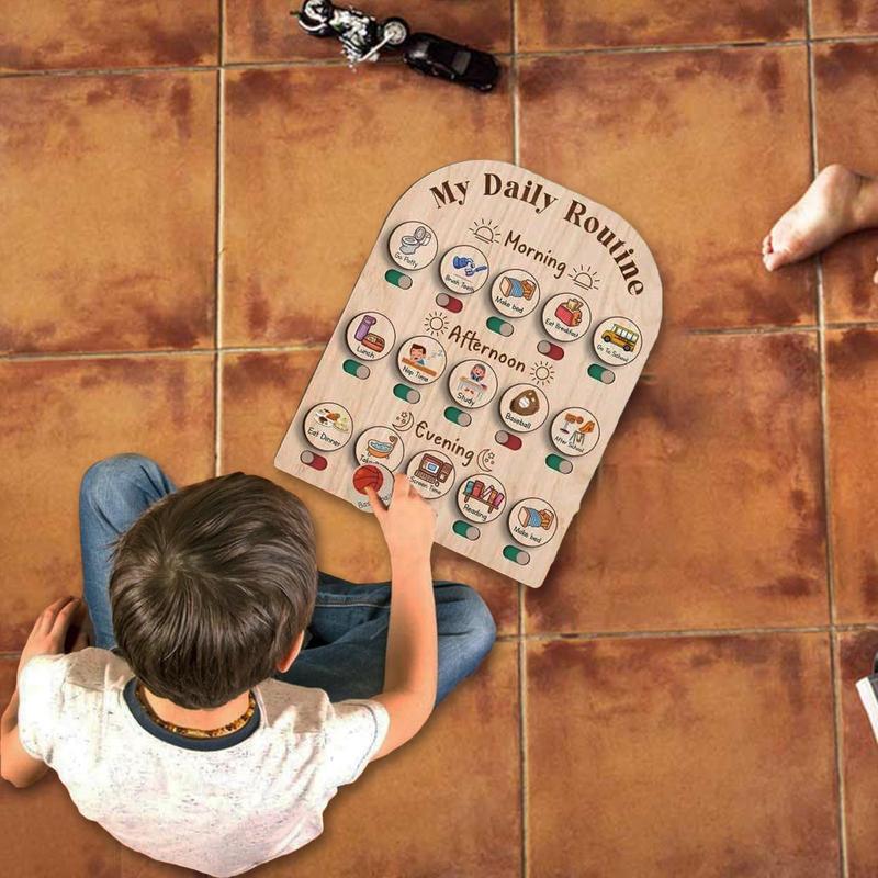 Gráfico de rotina para criança - Kids Education Planner avaliação e preço