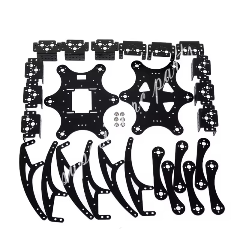 18 dof alumínio hexapod aranha - Coding Robot Toy avaliação e preço