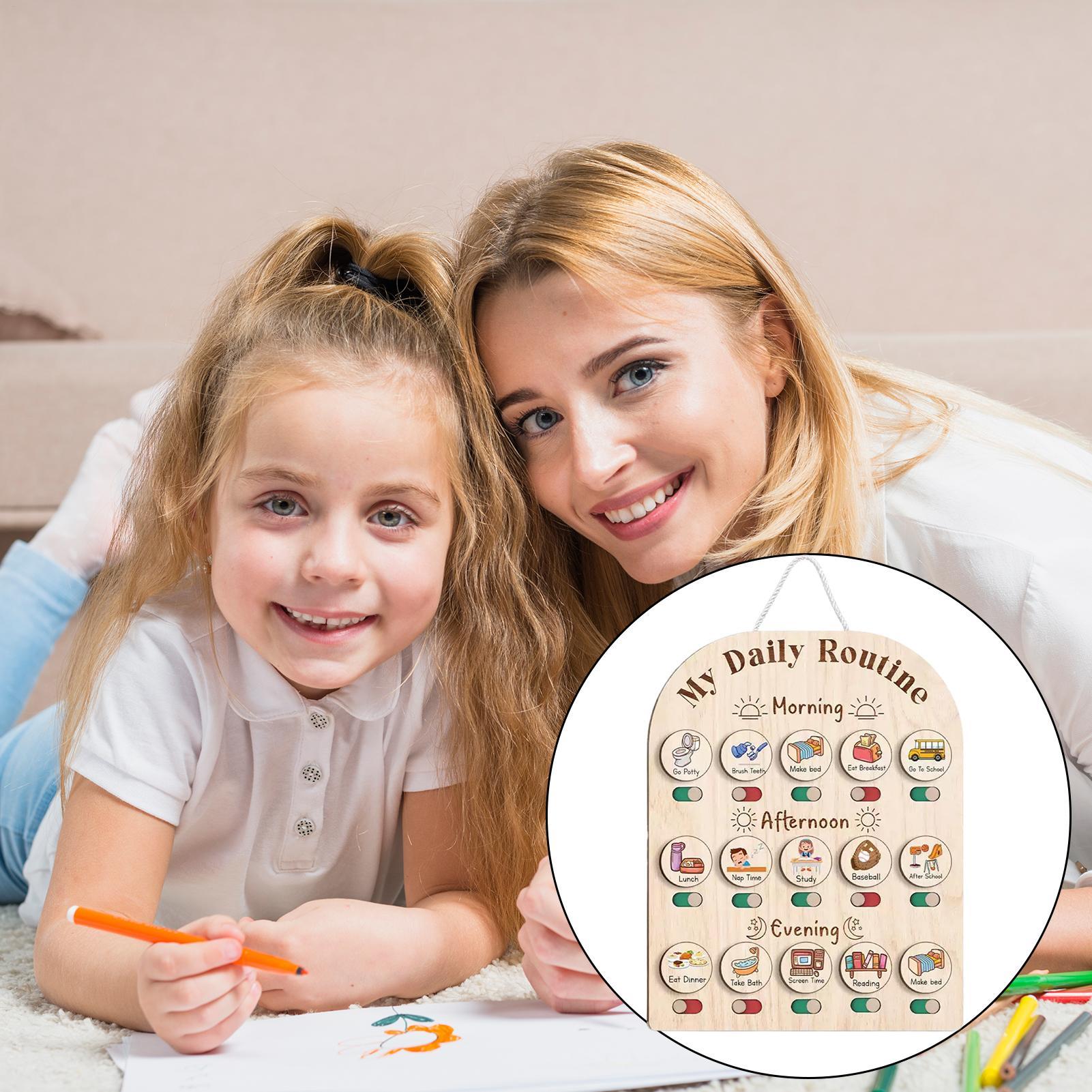 Gráfico de rotina para criança - Kids Education Planner avaliação e preço