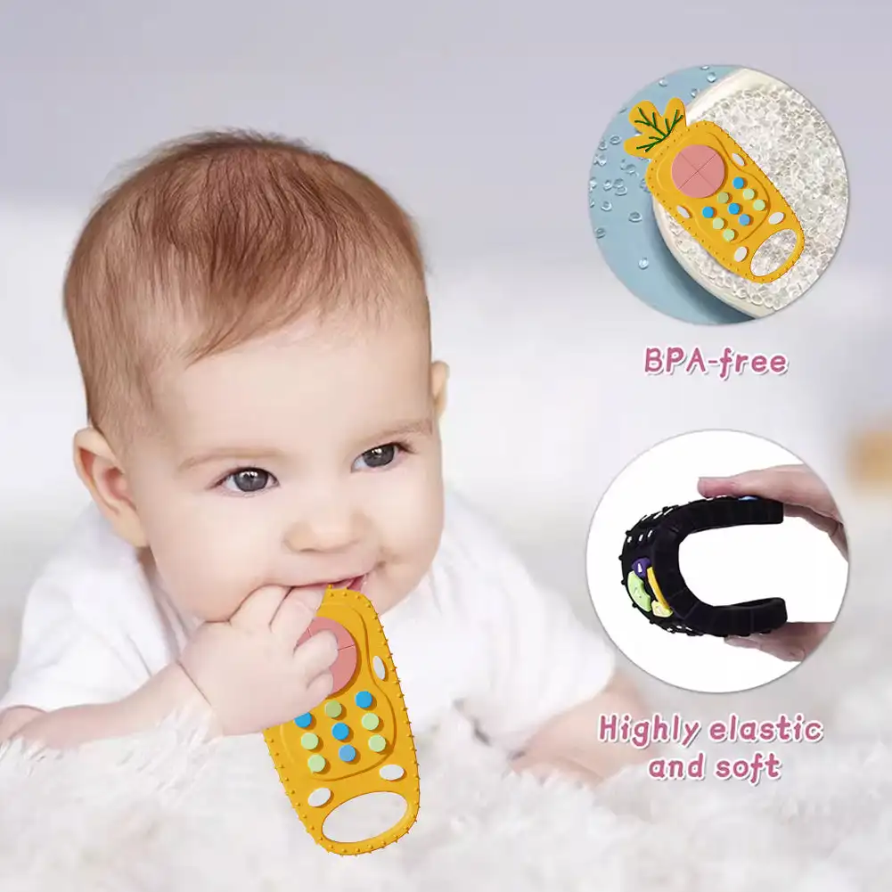 Bebê silicone mordedor brinque - Kids Nature Education avaliação e preço