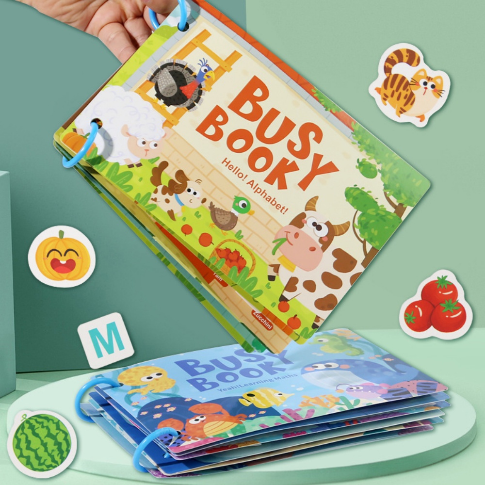 Livro ocupado adesivo livro si - Kids Educational Games Learn English avaliação e preço