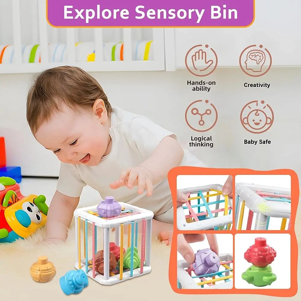 Cubo de Classificação de Forma - Kids Educational Gadget avaliação e preço