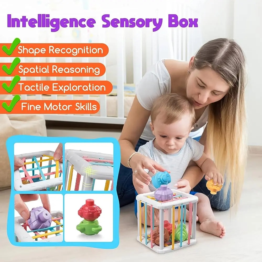 Cubo de Classificação de Forma - Kids Educational Gadget avaliação e preço