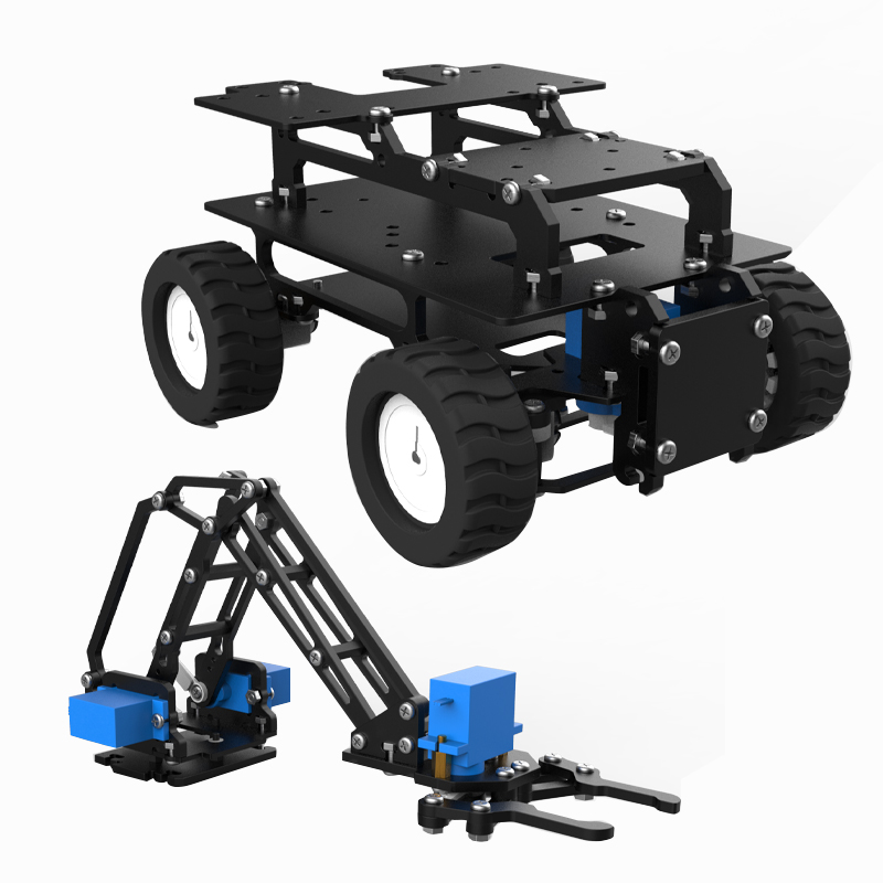 Acrílico 4wd robô carro motor  - Coding Robot Toy avaliação e preço