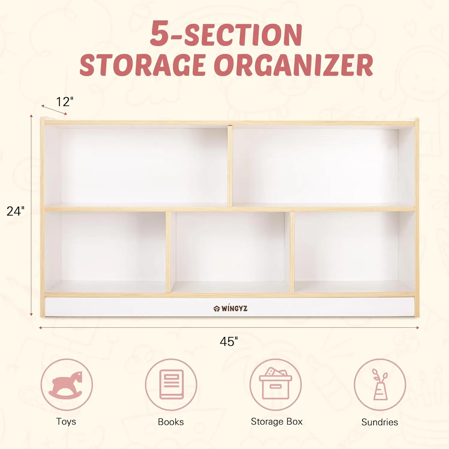 Organizador de Brinquedos para - Montessori Shelf Toy avaliação e preço