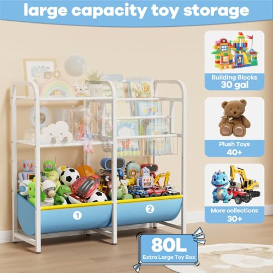 Estante e Organizador de Brinq - Montessori Shelf Toy avaliação e preço