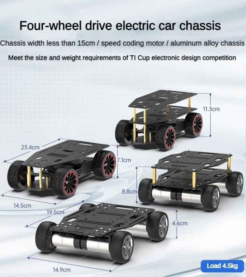 5kg carga 4wd motor de codific - Coding Robot Toy avaliação e preço