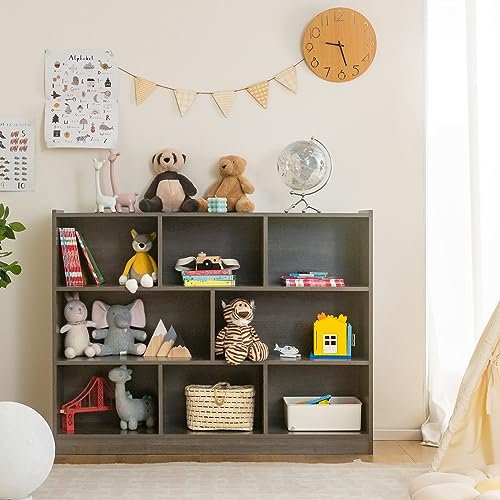 Estante de Livros com 3 Pratel - Montessori Shelf Toy avaliação e preço