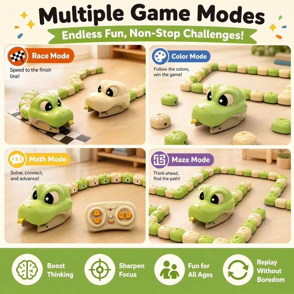 Cobra Magnética Controlada Rem - Kids Educational Gadget avaliação e preço