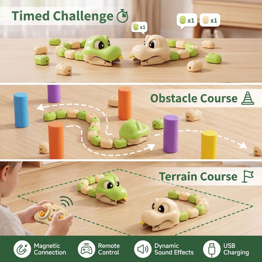 Cobra Magnética Controlada Rem - Kids Educational Gadget avaliação e preço