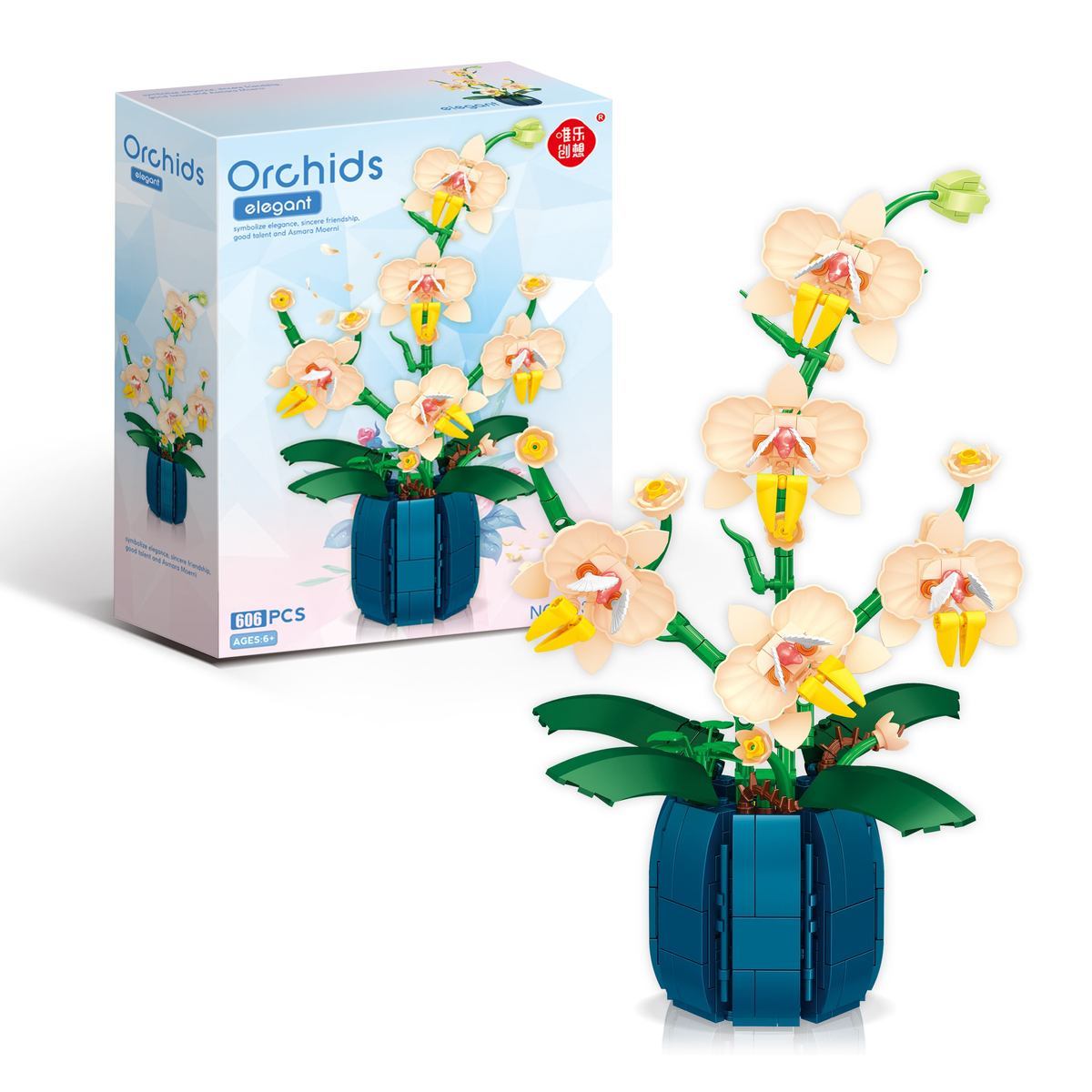 Flores de blocos de construção - Orchid Kids Education avaliação e preço