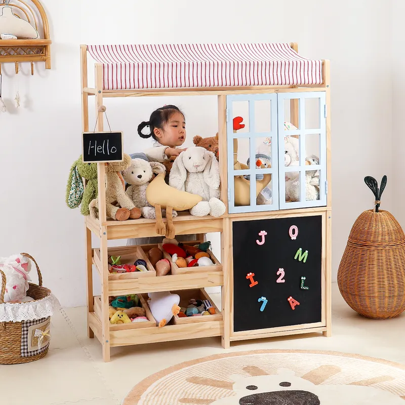 Estante de Armazenamento de Br - Montessori Shelf Toy avaliação e preço