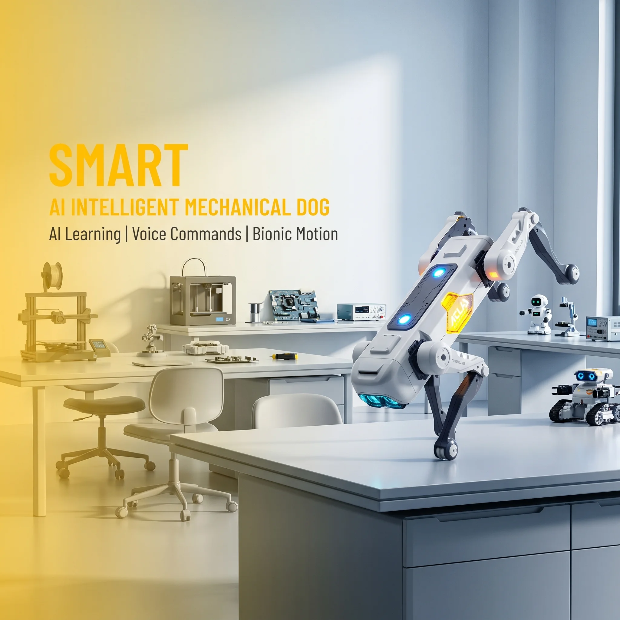 Cão Robô Inteligente com IA, C - Kids Educational Gadget avaliação e preço