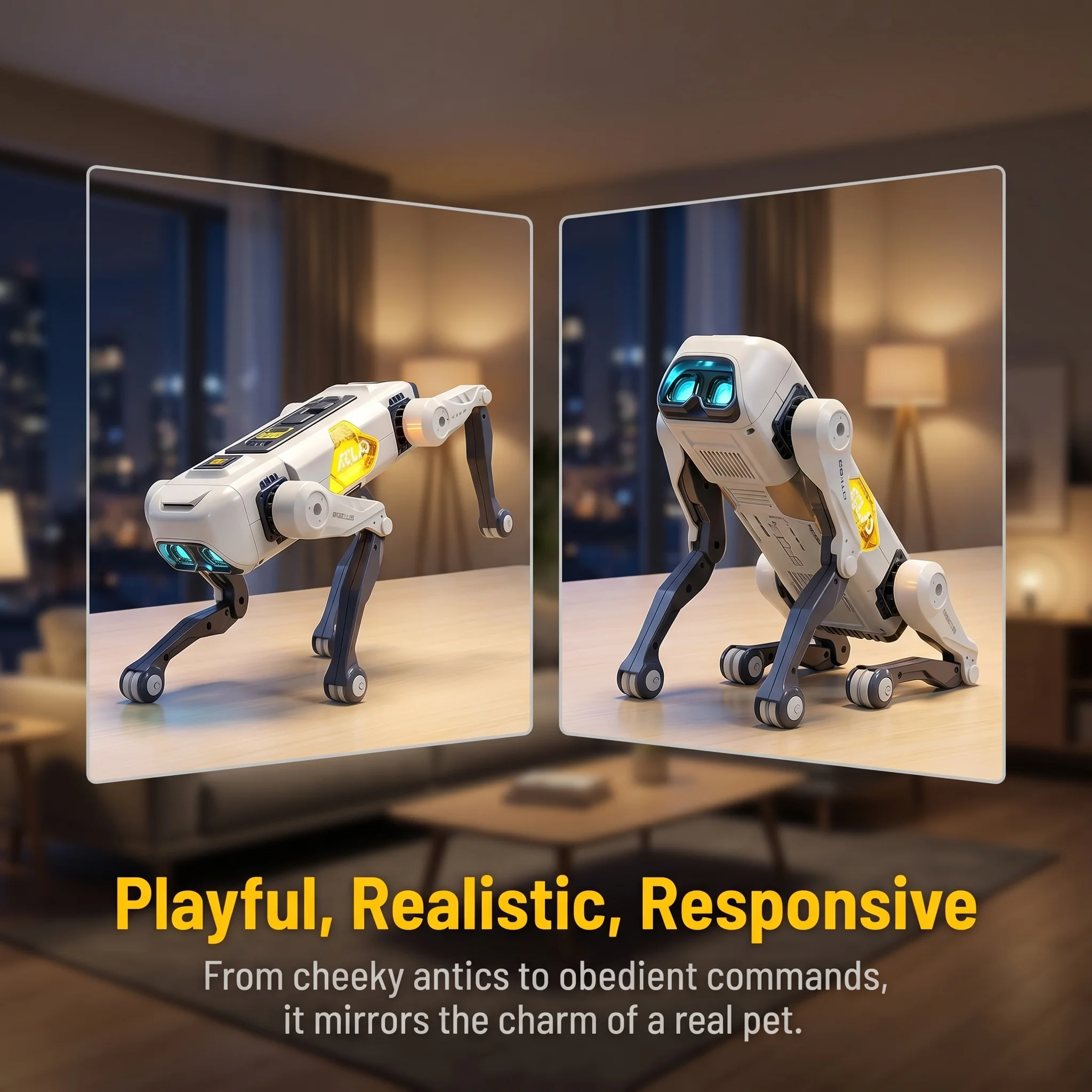 Cão Robô Inteligente com IA, C - Kids Educational Gadget avaliação e preço