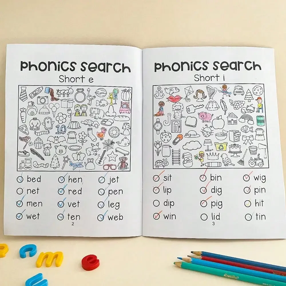 Fonética ler e encontrar jogo  - Sight Word Game avaliação e preço
