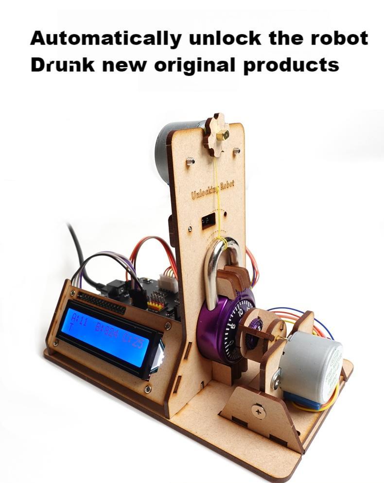 Robô de desbloqueio automático - Coding Robot Toy avaliação e preço