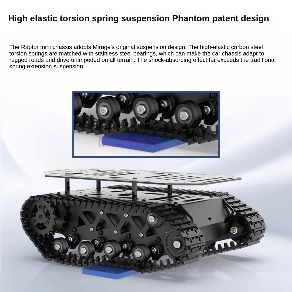Metal Shock Absorption Tank Ch - Coding Robot Toy avaliação e preço